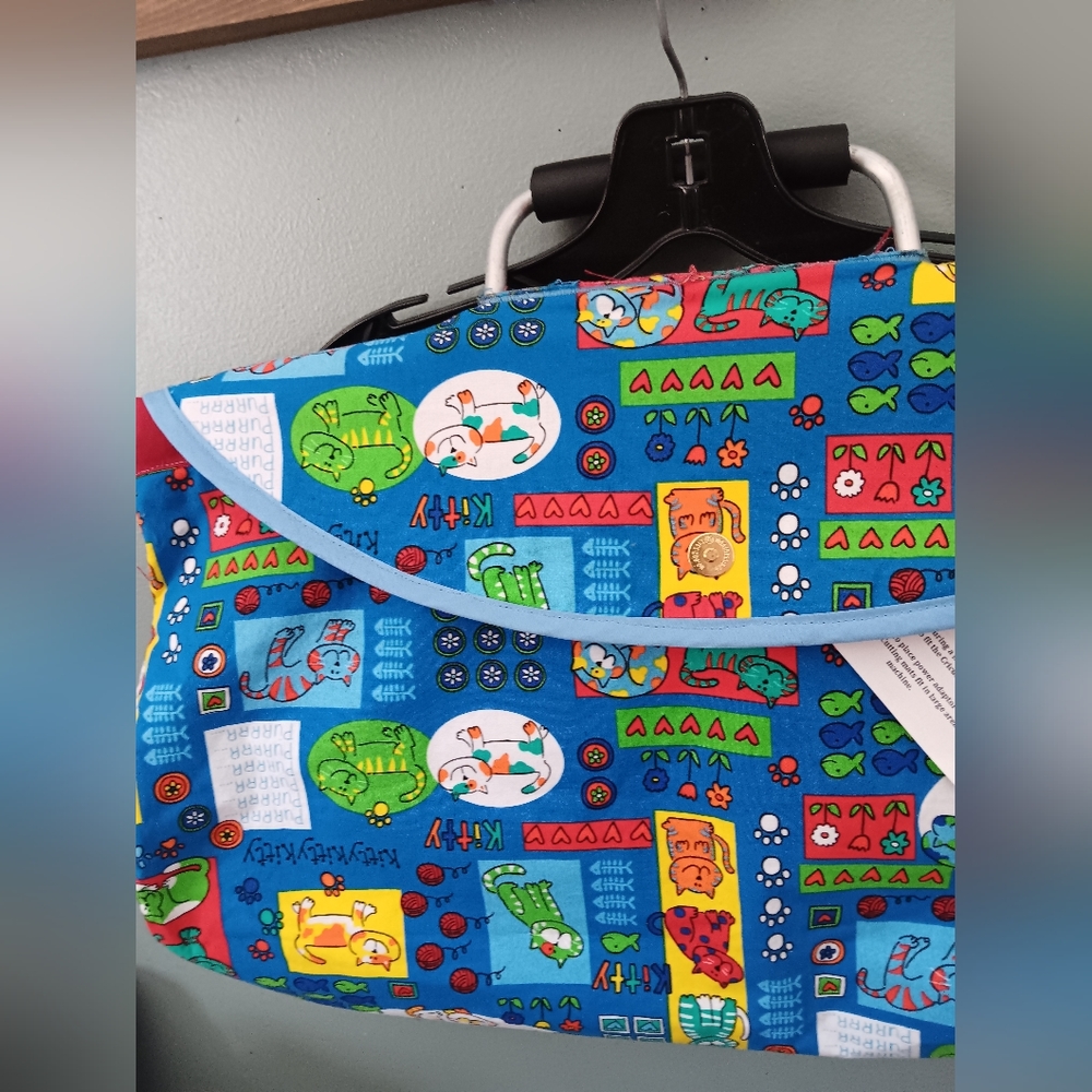 New Cricut Expressions Kitty Cat "Hold It" Carrying Tote Bag Travel Case. - Picture 8 of 12